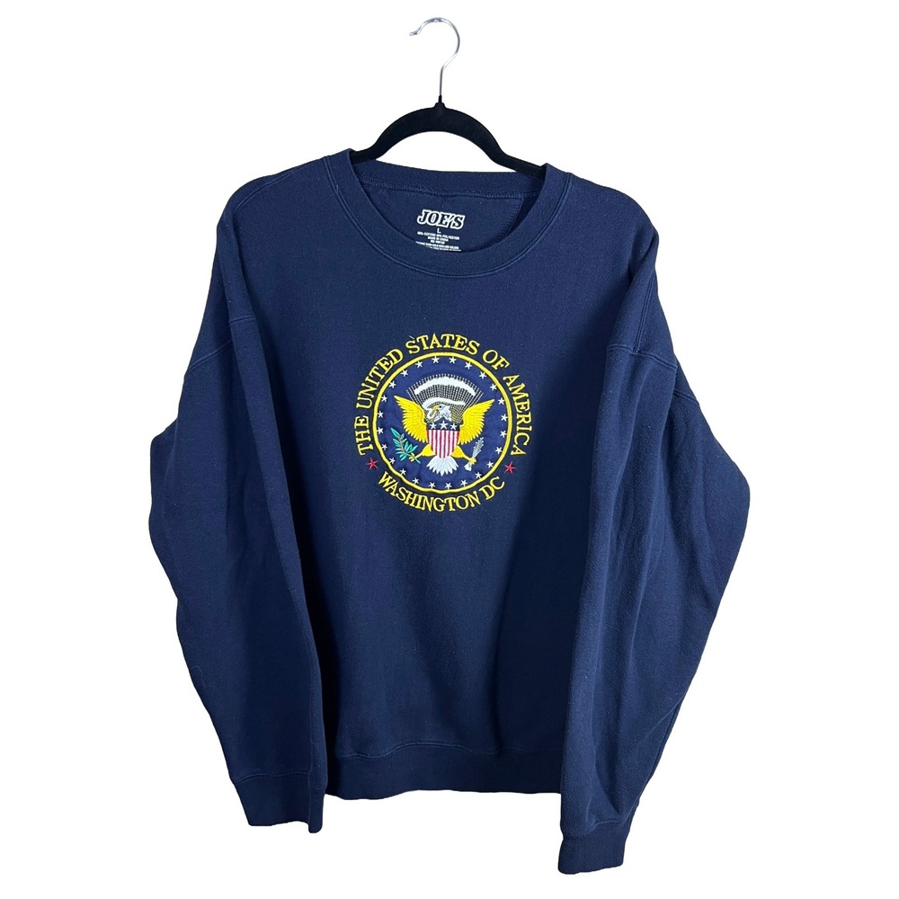 Joe's USA Washington DC Sweatshirt Unisex Size L Streetwear